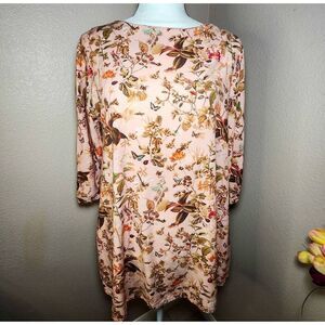 Odette Florence  Size S Handmade in Italy  Floral mini dress